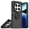Translucent Shockproof Hard Case with Metal Stand for Poco X7 Pro X6 Pro C75