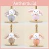 Stuffed Pink Rabbit Animal Soft Plush Toy For Kids And Adults Keychain Doll Doll