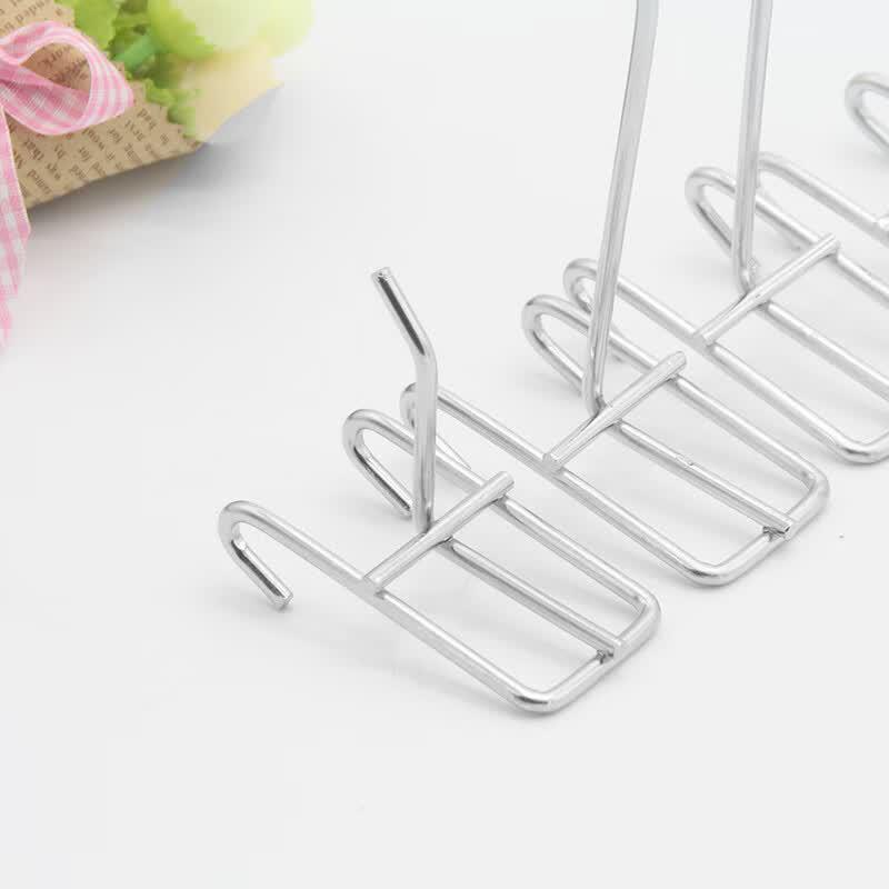 Nuoshuer 20cm Heavy-Duty Grid Shelf Hooks