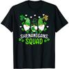 Shenanigans Squad St Patricks Day Gnomes Green Proud Irish T Shirt Kawaii Women Clothes Vintage Ropa Hombre Camisetas Tops Tees