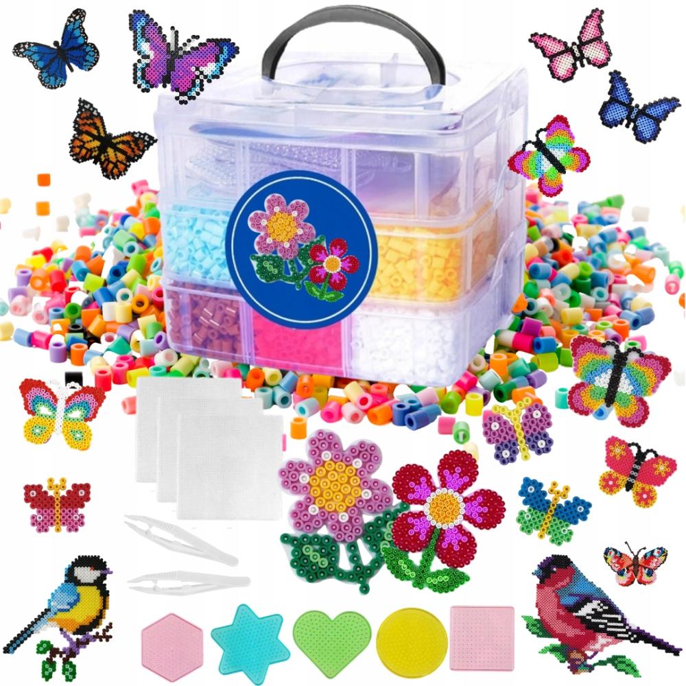 Megadidi Ironing Beads Templates Box 9000 Pcs