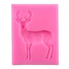 Christmas Deer Silicone Mold Fondant Cake Chocolate Cookie Decorating Mould