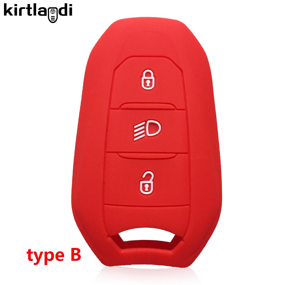 Для Fiat Scudo для Opel Combo для Peugeot Rifter 2020 207 208 307 308 407 408 5008 308SW 2008 для Citroen C4 Чехол-кожура для ключа