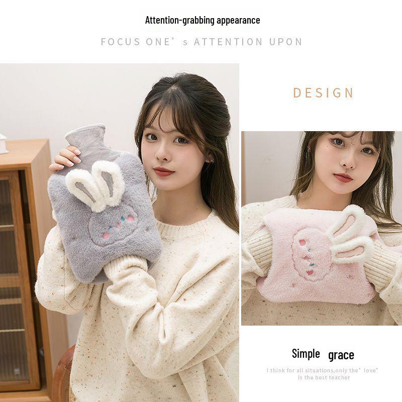 Мягкая взрывозащищенная грелка из ПВХ: Утолщенная, симпатичная и безопасная грелка для рук и живота для студентов