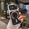 Применимо к чехлу для мобильного телефона iPhone17promax, блестящий, с полным покрытием стразами, с магнитной застежкой, Apple 16 секунд до 17, защитный чехол с большим окном
