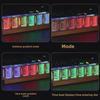 Часы на светодиодах RGB Nixie Tube Clock — настольное украшение для игровых комнат