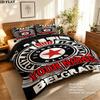 Fk Partizan Bedding Quilt Set Quilt Cover Pillowcase Home Decoration Birthday Gift (1 * duvet cover + 2 * pillowcase, without core)