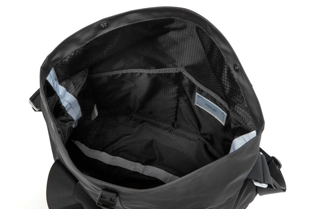 SKIT SMALL 2WAY TOTE BAG Tote Bag Shoulder Bag Crossbody Bag Waterproof Waterproof Zipper Nylon PVC Black [Nautive] NOTIVE/CANTERA Skit/2way Men's