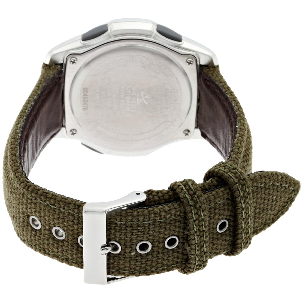 Casio Мужские часы Wave Ceptor Solar Atomic, зеленые, модель WVA-M630B-3AJF, официальная версия для Японии
