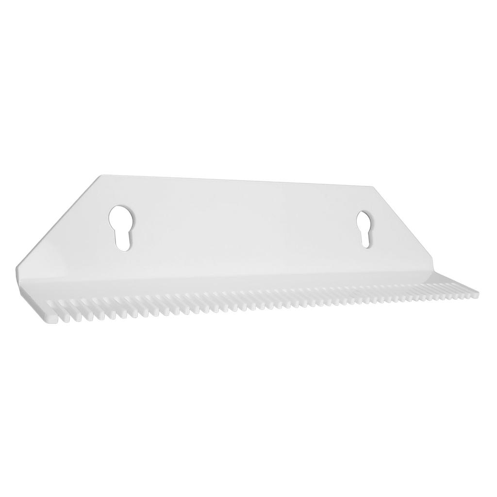 Hair Extension Holder with Suction Cup Acrylic Wig Storage Display Stand Wall Fixing Acrylic Styling Rack White