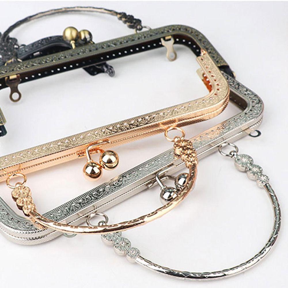 Handle Bag Accessories Purse Frame Kiss Clasp Purse Frame Purse Clasp Frame Bag Kiss Clasp Lock