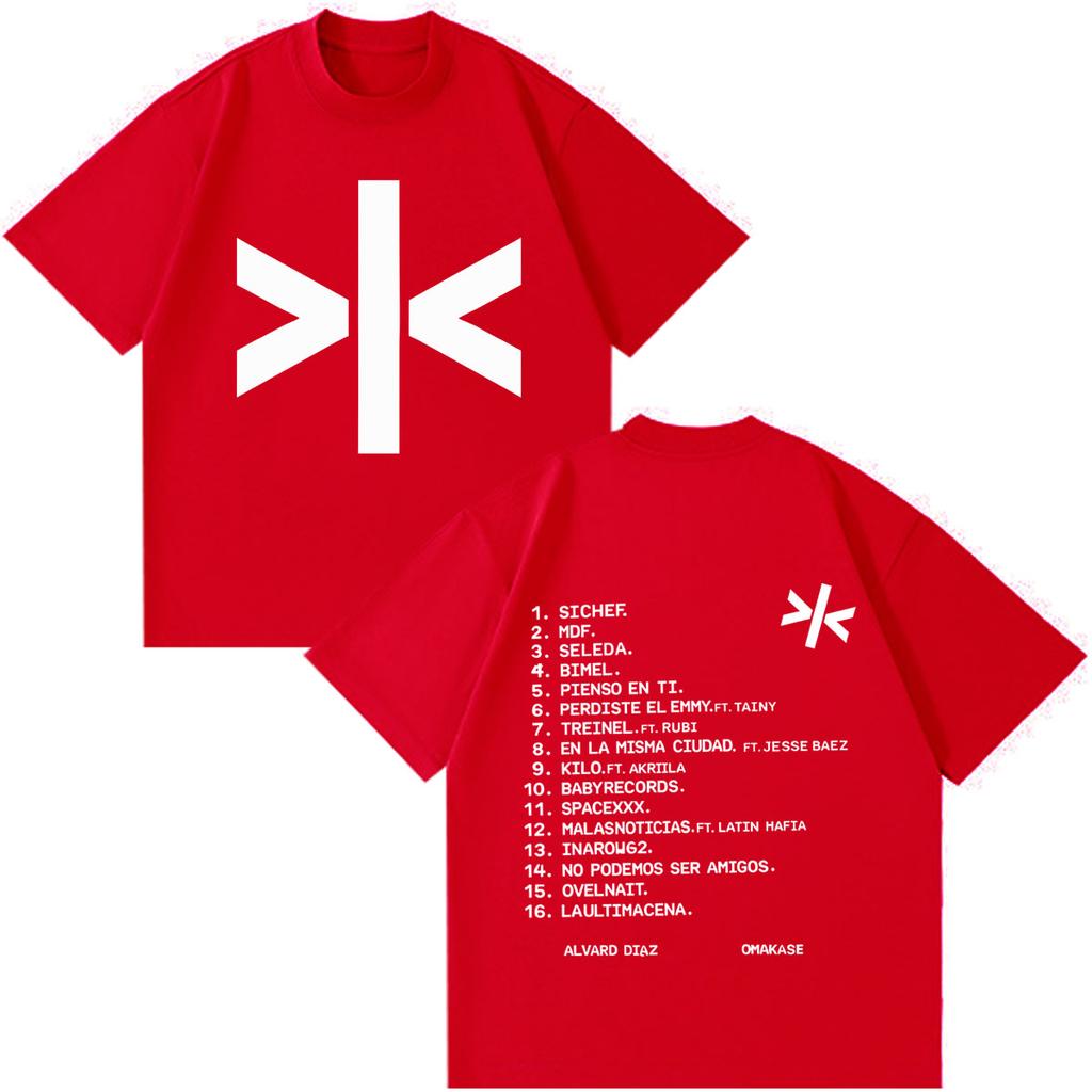 Alvaro Diaz Omakase Album 2026 Tour Print Tees Unisex Unisex Hiphop Tshirts Summer Cotton Loose Casual Fashion T Shirts Fan Gifts