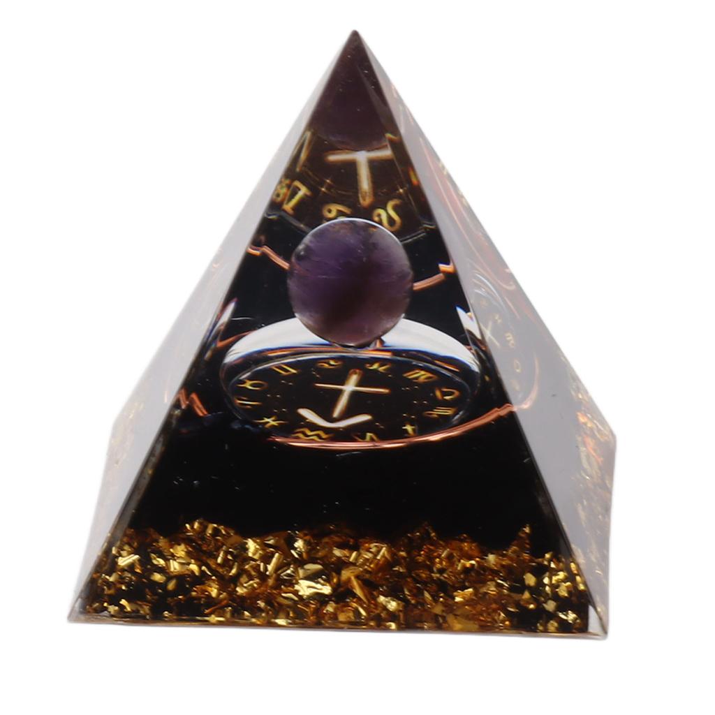 5cm Orgonite Pyramid for Positive Energy Healing Crystal Pyramid Meditation Orgonite Pyramids