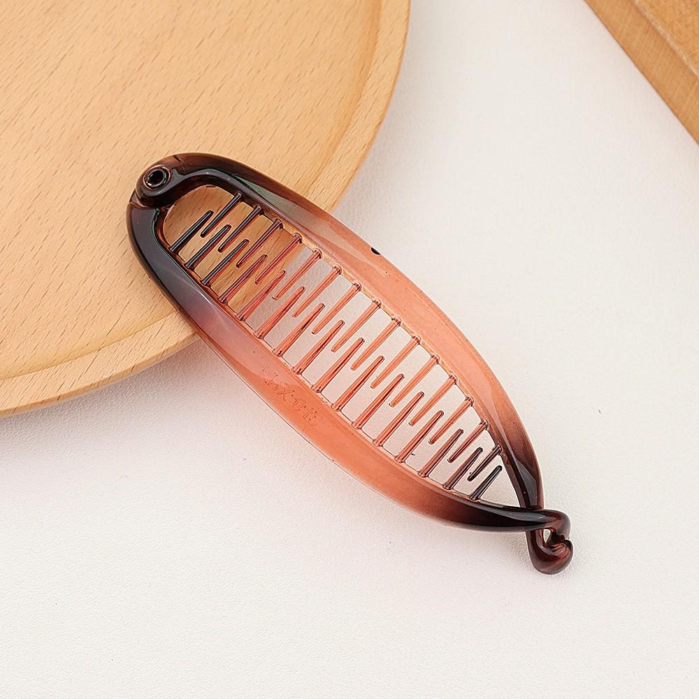 Сплошной цвет, заколка для волос «банан», женская прическа, заколки-когти, заколки, аксессуары для волос для девочек, хвостик, зажим для волос Hoder