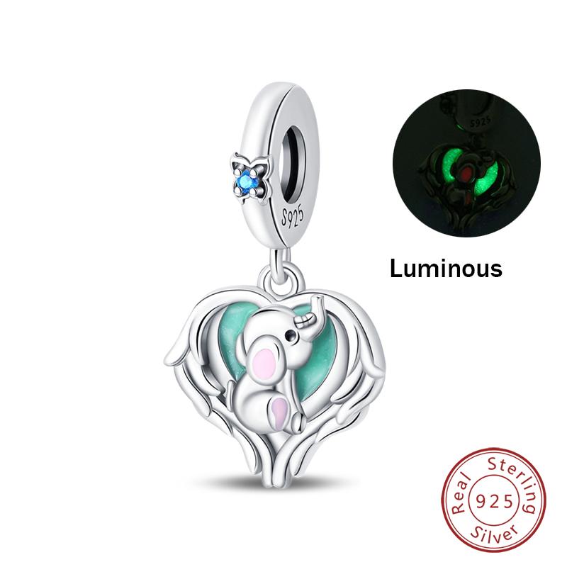 Модные Шармы-Подвески Весенней Серии 100% Медь Цветок Птицы Бабочка Подвеска Подходят для Оригинального Браслета Qikaola Ювелирные Изделия