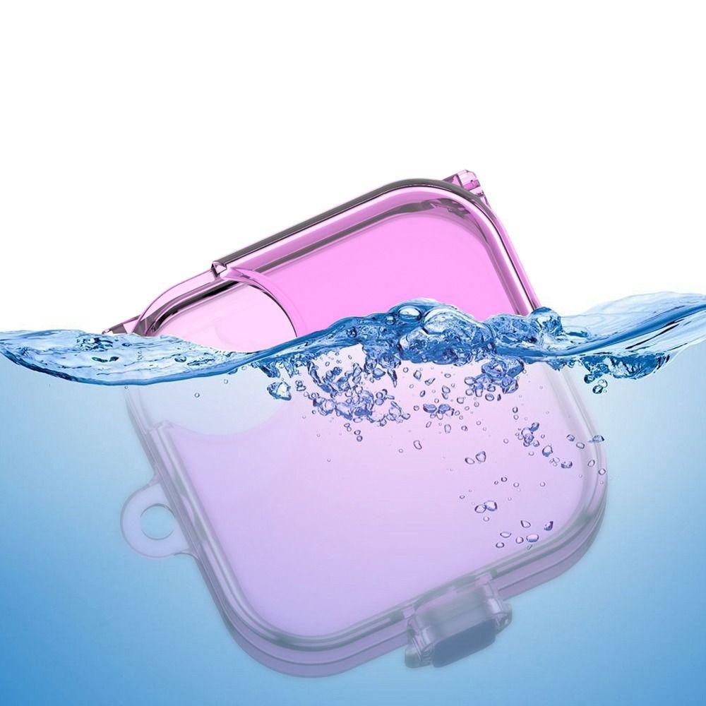 Защитный чехол для наушников CMF Buds Pro 2 с блокировкой от случайного удара и падений, прозрачный.