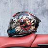 Small Shell Helmet Peel-off Helmet Motorcycle Helmet Locomotive Double Lens Men's and Women's Four-season Motorcycle Cruise Helmet Large