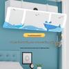 Telescopic Wall-Mounted Air Conditioner Wind Deflector and Shield