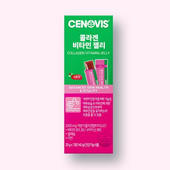 Cenovis Коллаген Витаминное желе 7 пакетов (7-дневный запас)