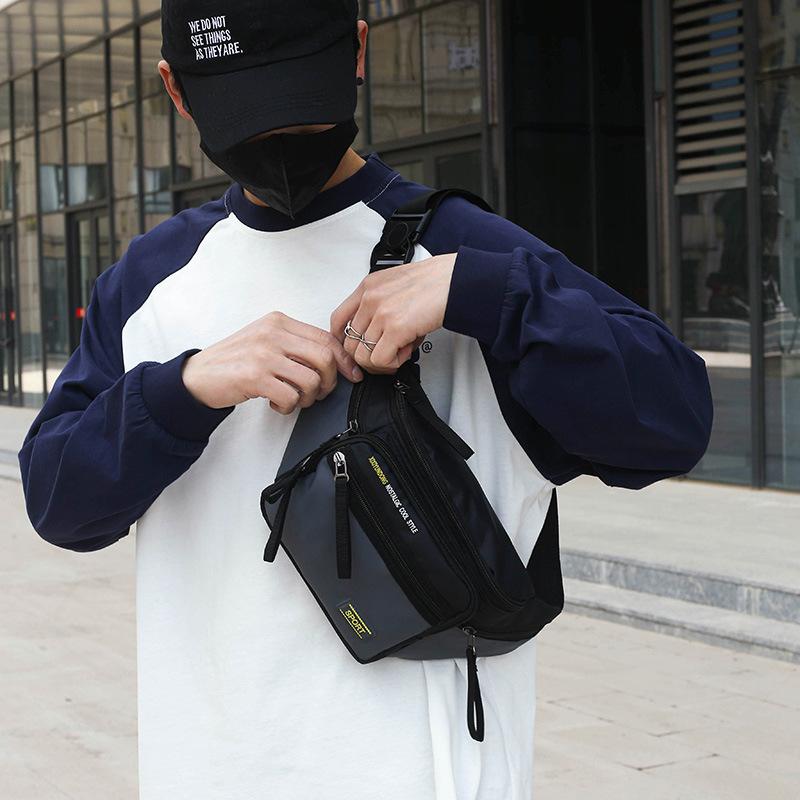 Нагрудная сумка унисекс, простая сумка для хранения, легкий дорожный маленький рюкзак, сумка через плечо, модные повседневные сумки на одно плечо