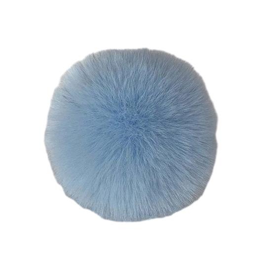 Пушистый помпон из искусственного меха с эластичной петлей Милый плюшевый шарик Брелок для сумки для творческих проектов Аксессуары для шапок