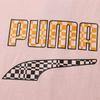 Puma Fun Logo Print Sport Round Neck Short Sleeve T-Shirt Men Tops Pink 533042-36