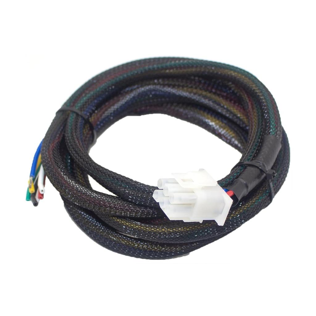 6Pin Wiring Harness Fit For Leer Pickup Topper With A TAG Fuse Box Truck Camper Cap Adaptor Harness Kit Power For High Brake Light/Dome Light/Lock