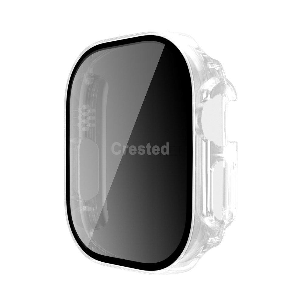Защитное стекло для Apple Watch ultra 2 чехол 49 мм Анти-шпионское закаленное стекло Защитная крышка iWatch серия 9 8 SE 7 6 5 4 44 мм 40 мм 45 мм 41 мм