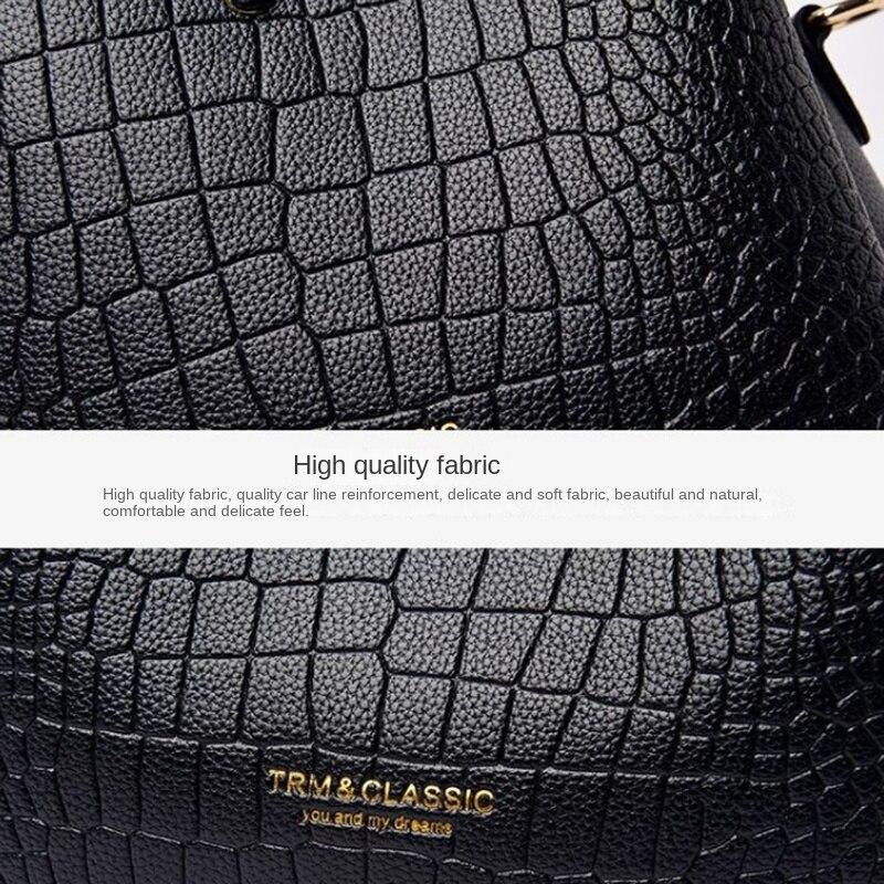 Модная женская сумка через плечо для матери, женская сумка через плечо из высококачественной кожи