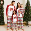 Christmas Day Prints Family Matching Long Sleeve Tops+Pants Set Family Matching Sets