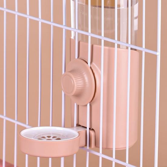 Кормушка для кроликов на 600 мл, большая емкость, подвесной автоматический фонтанчик для маленьких домашних животных