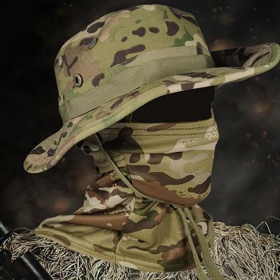 Тактическая камуфляжная кепка Военная шляпа Армейские кепки Мужские Женские Спорт на открытом воздухе Солнечная Панама Ведро Рыбалка Пеший туризм Охота Альпинизм Шляпы