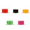 Kawaii Transparent Crossbody Bag Candy Color Mini Lipstick Bag Trendy Jelly Shoulder Bag  Female