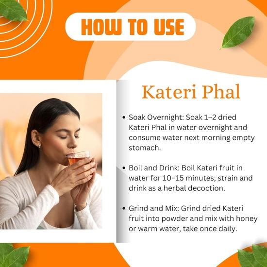 Birju Mahavir KATERI - KANTAKARI - SOLANUM INDICUM (BMKB), Natural, 100 gram (BMPL-360)