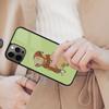 Милый и любопытный Капибара Магнитный Чехол для Телефона для APPLE iPhone 17 Air 16 14 13 12 Pro Max 15 Plus Беспроводная Зарядка С Чехлом MagSafe