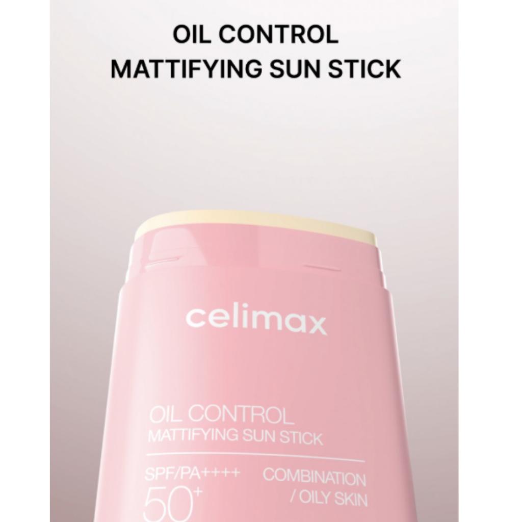 CELIMAX Матирующий солнцезащитный стик для контроля жирности SPF50+ PA++++ (19g)