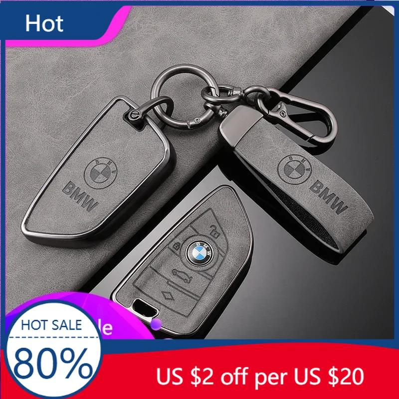2025 для BMW 1 2 3 5 7 Серии X1 F48 X3 G20 X4 X5 G05 X6 F16 M40i M440i G02 G31 G23 F34 F15 F40 IX3 TPU Кожаный Чехол Ключ от Машины
