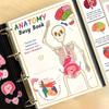 Human Anatomy Busy Book - Interactive Organ Matching Activity, Quiet Travel Edition, Perfect Birthday Gift for All Ages
