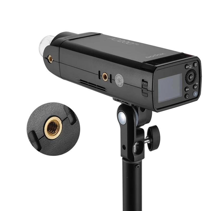 Godox AD-E2 Кронштейн-держатель E с винтом 1/4 дюйма сверху для крепления вспышки Godox AD200 AD200PRO AD300PRO Flash Speedlite