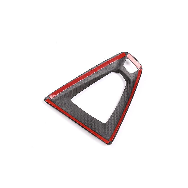 For BMW M3 M4 F80 F82 2014-2019 Carbon Fiber Center Console Gear Shift Panel Decorative Frame Cover Car Interior Accessories