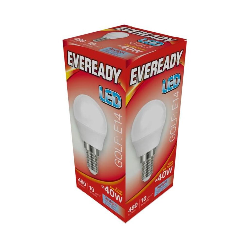 Eveready LED E14 Golf Bulb