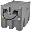 VEVOR Portable Diesel Tank, 439.1 L Capacity & 37.85 L/min Flow Rate, Diesel Fuel Tank with 12V Electric Transfer Pump and 399.3 cm Rubber Hose