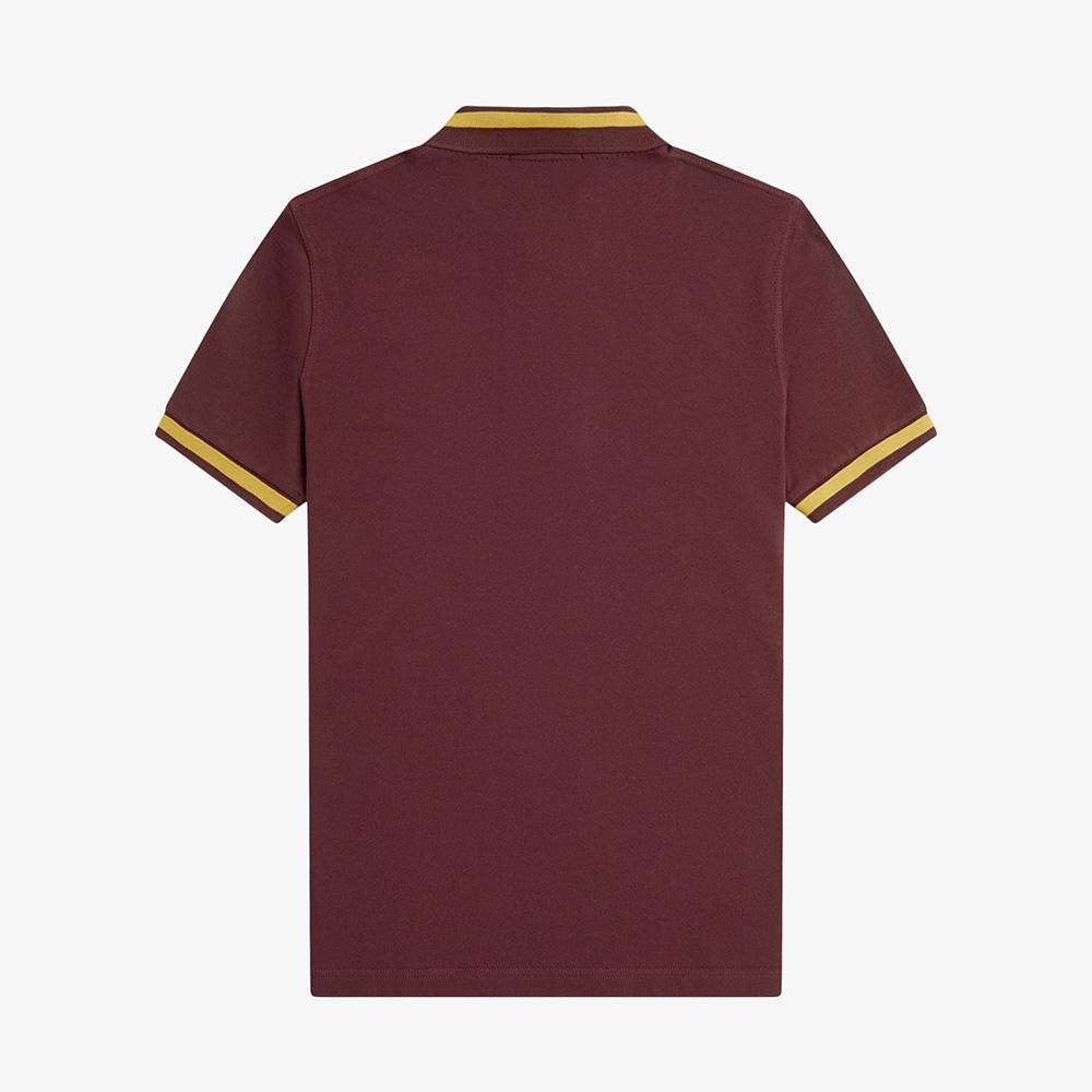 Fred Perry [M2] Однотонная рубашка Fred Perry - Оксфордский красный/Соты Afpm2510002-Y89