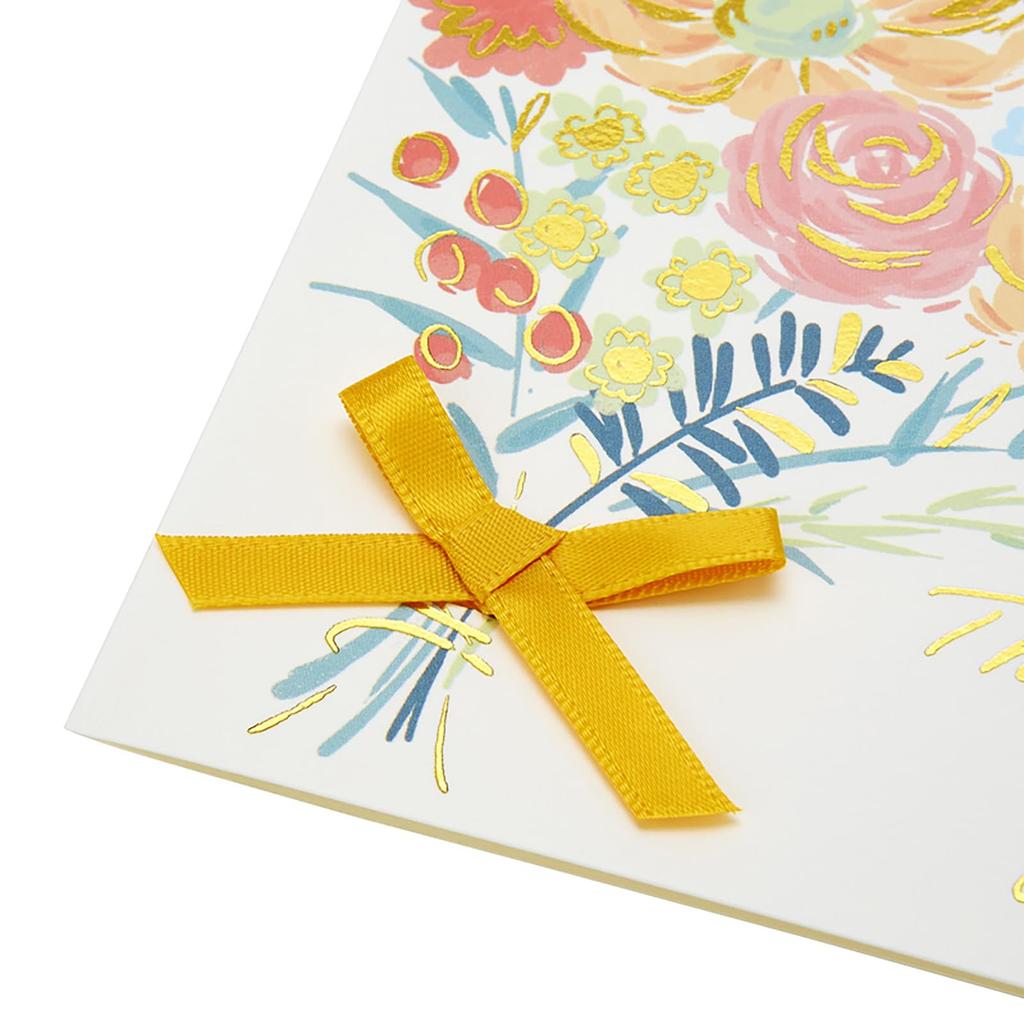 Sanrio Message Card Thank You Bouquet Yellow Greeting Card Can Be Shipped Overseas SANRIO 981567 TY184-3
