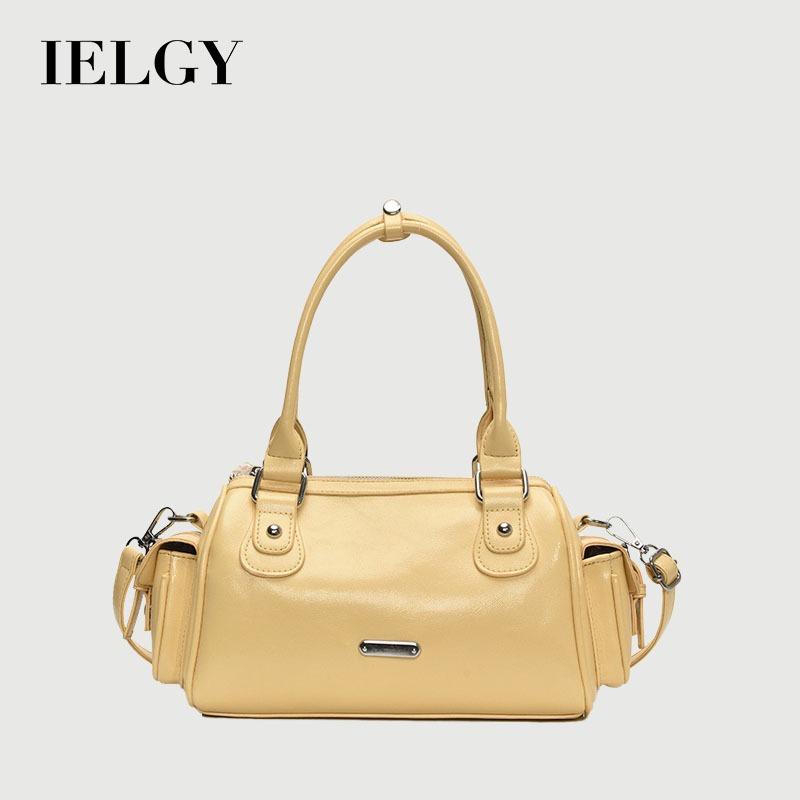 IELGY Korean Version High-End Fashion All-Match Portable Commuter Bowling Bag