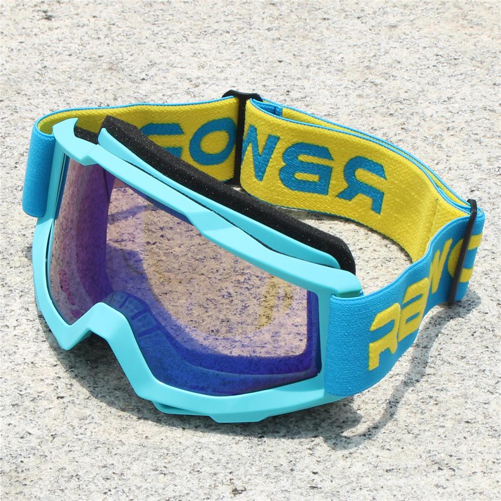 Outdoor Sport Mtb Man Glasses Motorcycle Snow Double Lens Goggles Motocross Racing Goggles Anti Fog Cycling Glasses