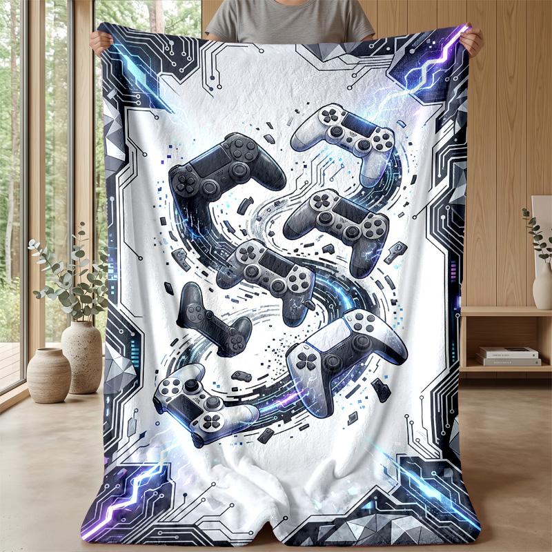 Fruitful Tropical Paradise Theme blanket Lightweight Warm Flannel Blanket Decorative Throw Blanket for Home Decoration