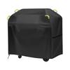 Универсальный водонепроницаемый чехол для гриля 4 размера 30" 57" регулируемые ремни износостойкая ткань Оксфорд со светоотражающей ручкой для защиты при барбекю на открытом воздухе