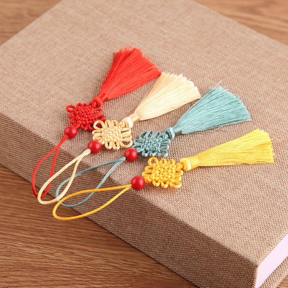 Pendant Curtain Charms Tassel DIY Craft Chinese Knot Silk Tassel Pendant Chinese Knot Pendant