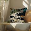 seller cocktail glass print Pillow Case Silky elegant Comfort Sofa Bed Invisible zipper